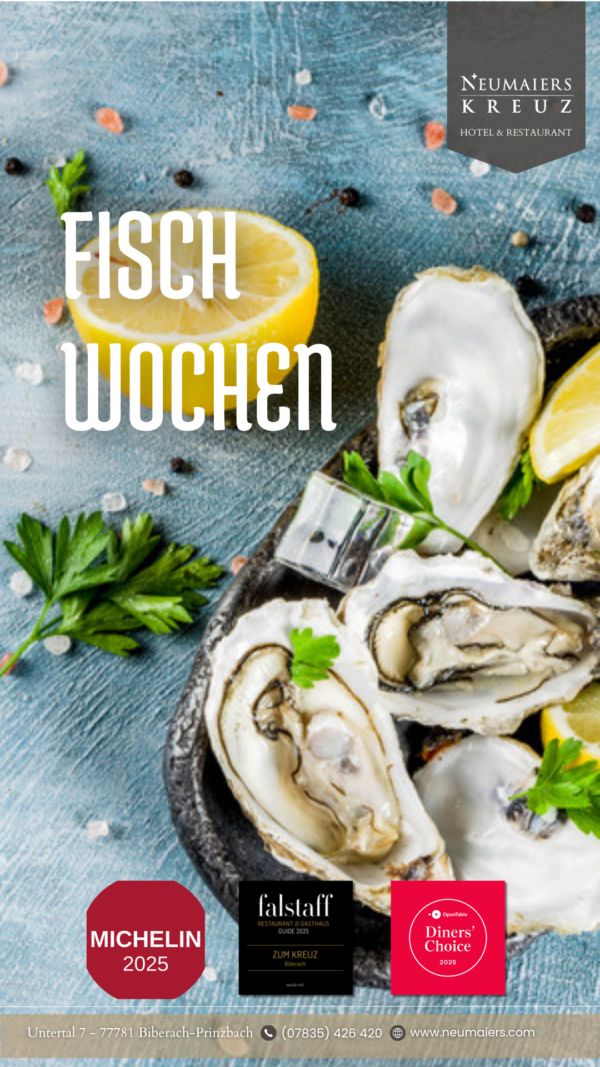 Fischwoche im Neumaiers Kreuz Prinzbach
